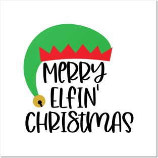 Merry Elfin Christmas Posters and Art